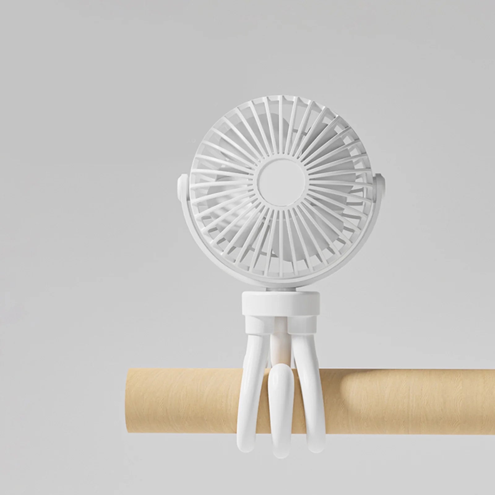 2000Mah Flexible Handheld Fan Stroller Fan Octopus Desk Fan Multi-Scene Baby Fan