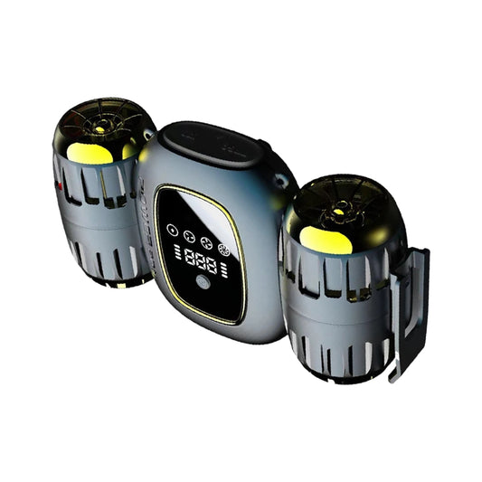 Portable Waist Fan Gifts Portable Air Circulators Fan Desk Fan Small Cooling Fan Necklace Fan for Camping Farm Car Riding Travel