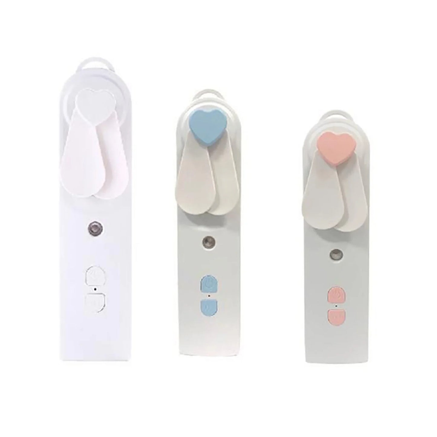 Portable Fan Desk Fan Small Fan Mini Fan Portable Small Fan Water Replenishing Instrument Two in One Mini Handheld Silent.