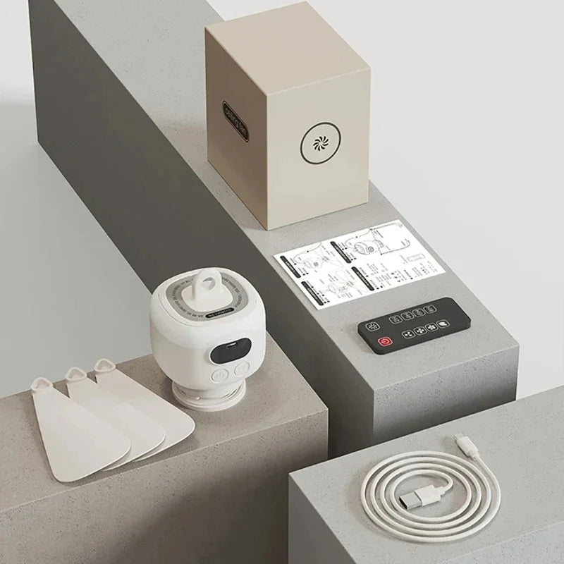 New Lighting USB Rechargeable Ceiling Fan 8000Mah Battery Large Capacity Removable Blades Suitable for Bedroom Outdoor Tents