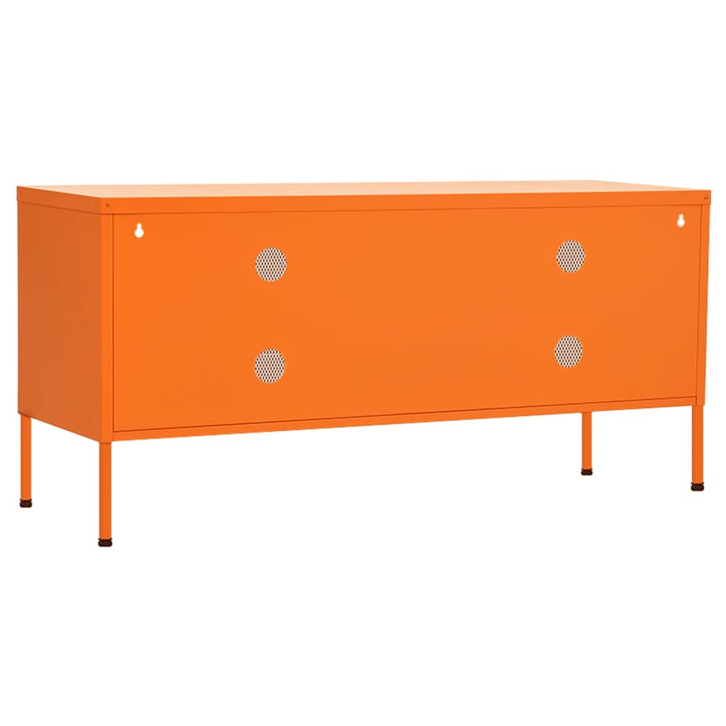 vidaXL TV Stand TV Unit Sideboard Home TV Console Media Unit Cupboard Steel.