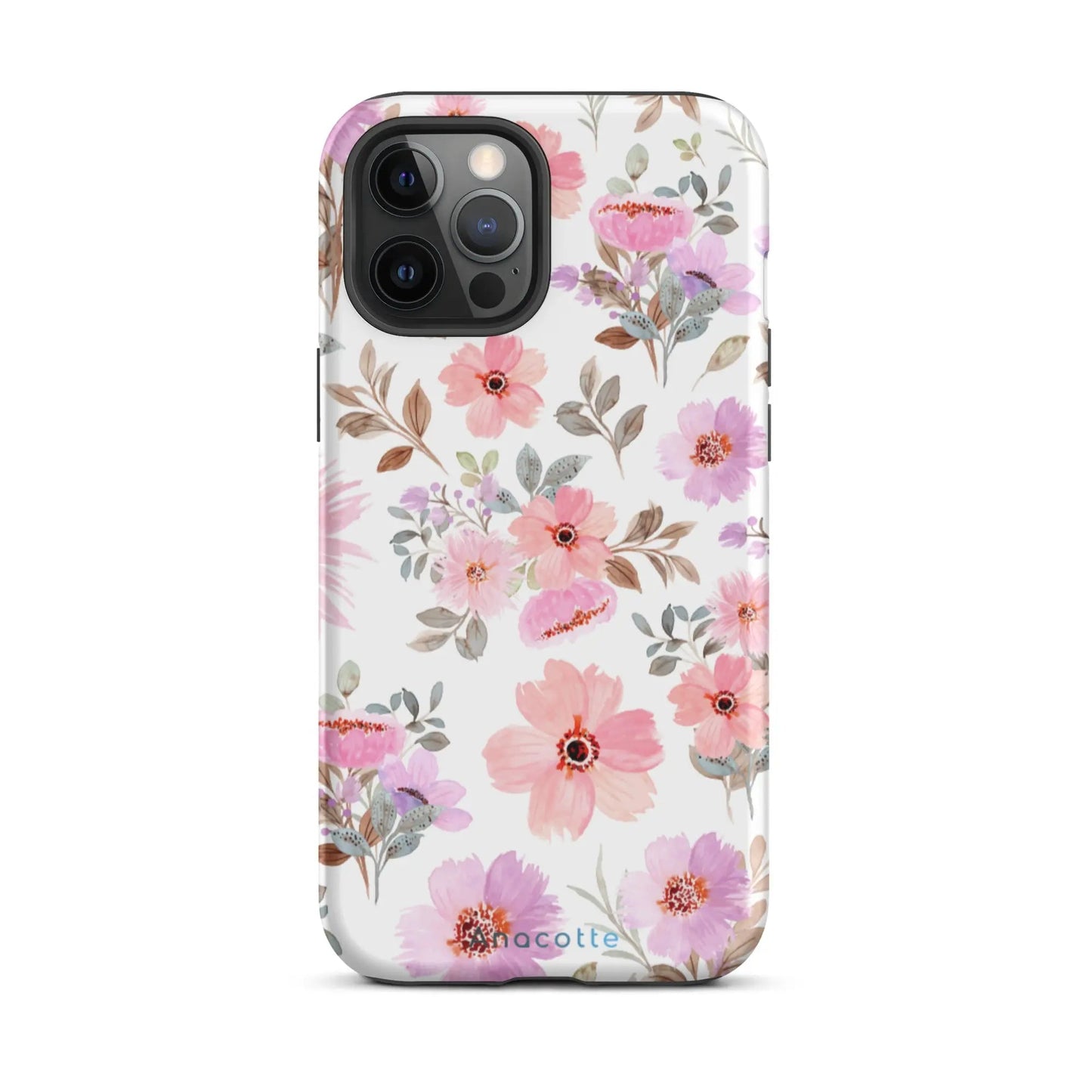 Anacotte Pure Vibes Sakula Pink Floral Design iPhone case-9