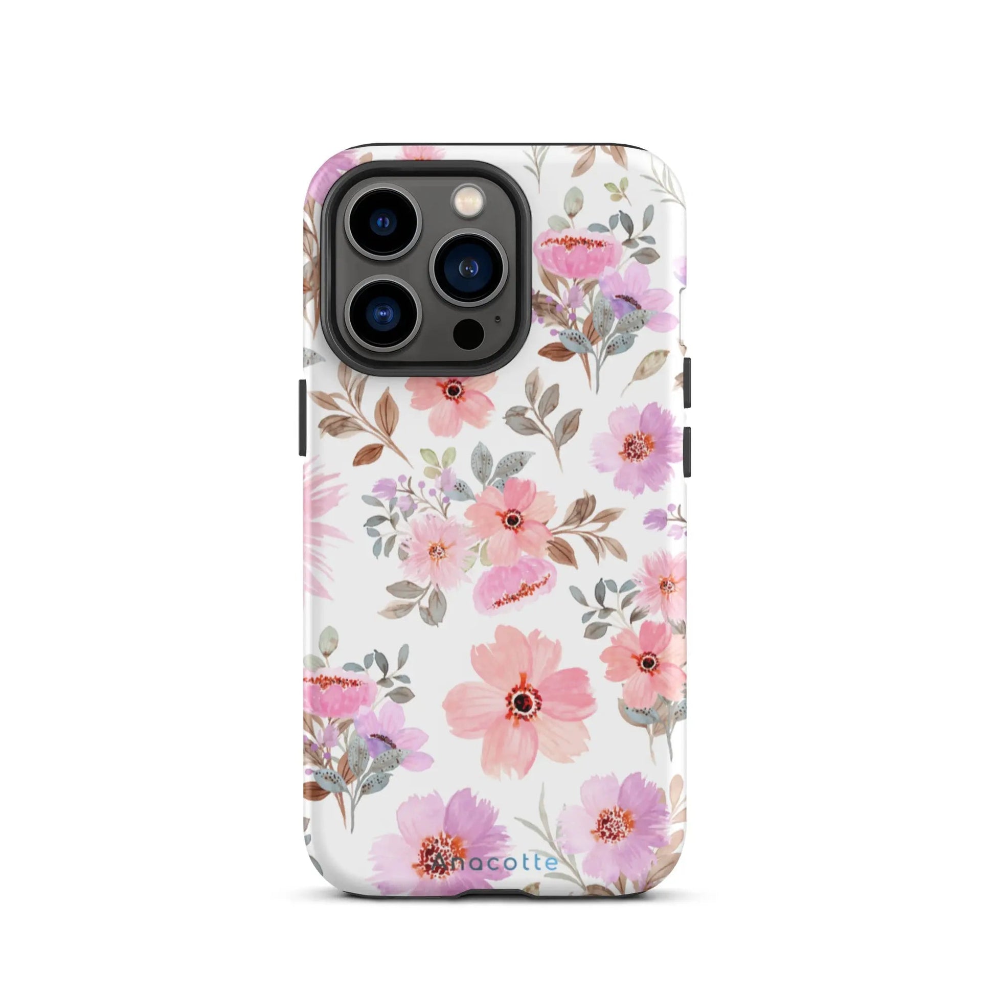 Anacotte Pure Vibes Sakula Pink Floral Design iPhone case-11