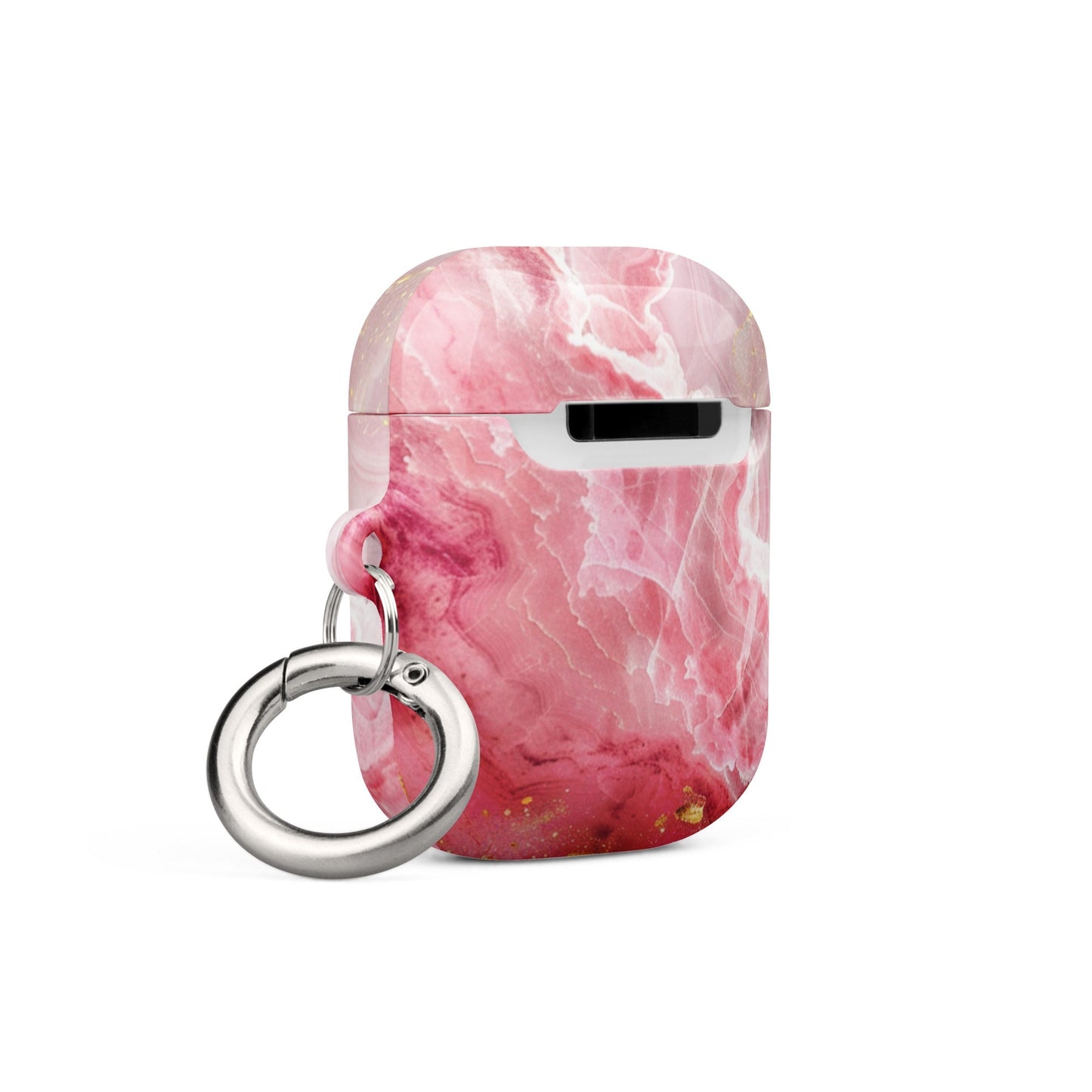 Pink Marble Case for AirPods.