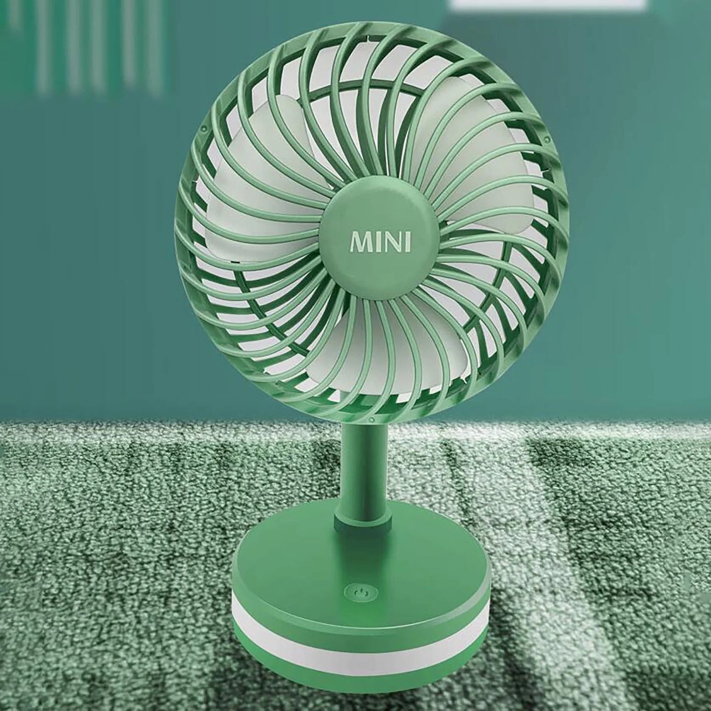 Portable Fan Desk Fan Small Fan Mini Fan Portable Desktop Small Fan Mini Handheld Fan with Led Light Holder Usb Rechargeable Desktop Fan Portable Fan Home Office Travel.
