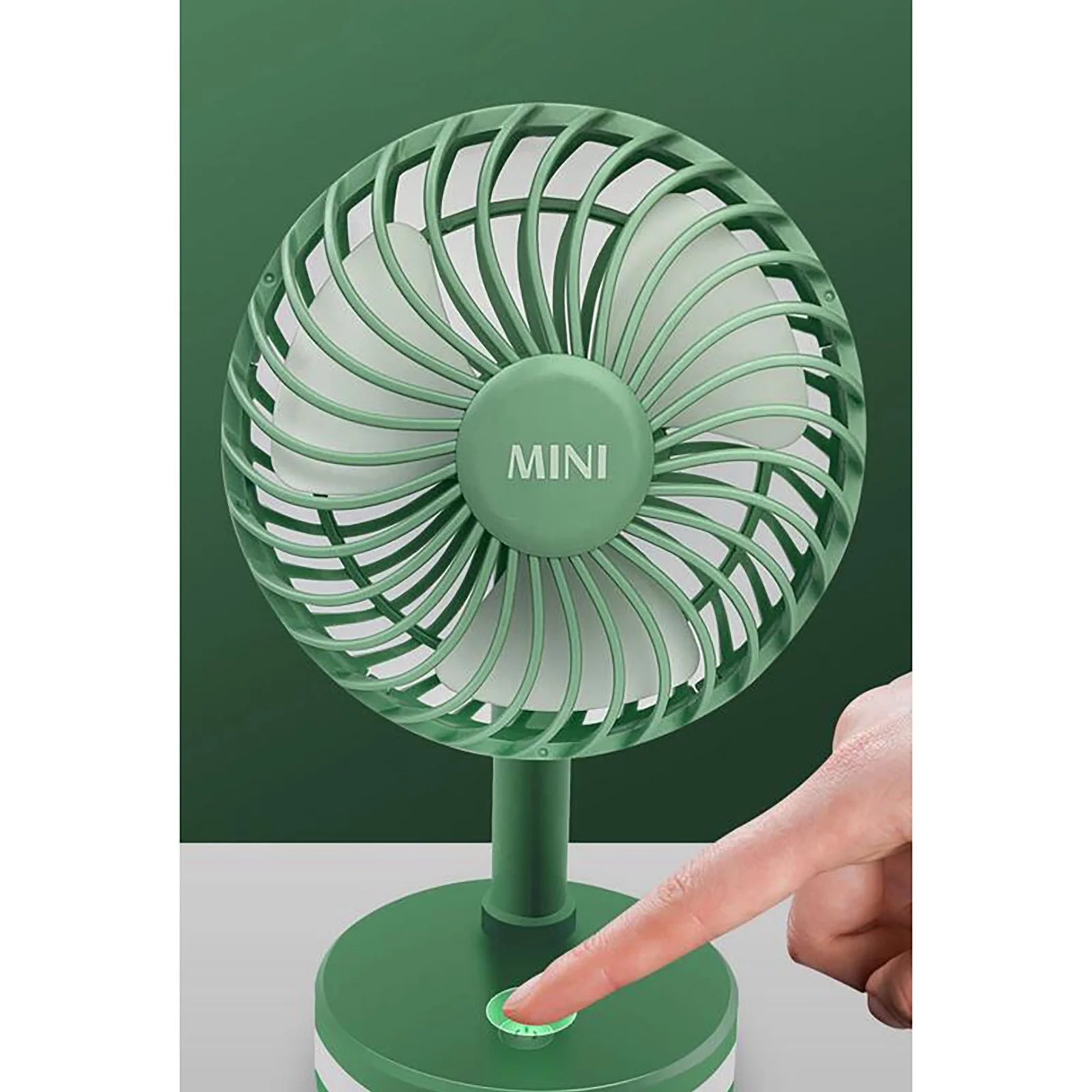 Portable Fan Desk Fan Small Fan Mini Fan Portable Desktop Small Fan Mini Handheld Fan with Led Light Holder Usb Rechargeable Desktop Fan Portable Fan Home Office Travel.