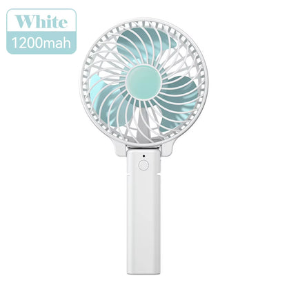 Handheld Mini Fan Portable Pocket Fan USB Charging Fan Rechargable Summer Cooling Fan for Home Outdoor Office.