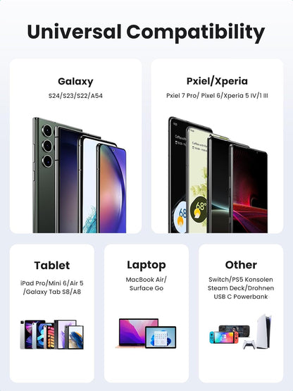 Right Angle USB C Cable 6.6FT 2-Pack, 60W USB C to USB C Cable 90 Degree Type C Cable for Iphone 17/16, Macbook Pro/Air, Ipad Pro 2022/Air 5/Mini 6, Galaxy S25/S24/S22, Pixel 8/7, Switch