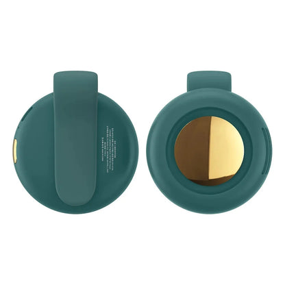 Portable Fan Mini Handheld Rechargeable Bladeless Electric Fan Clip Waist Fan Suitable for Outdoor Ventilation Desktop Small Fan.