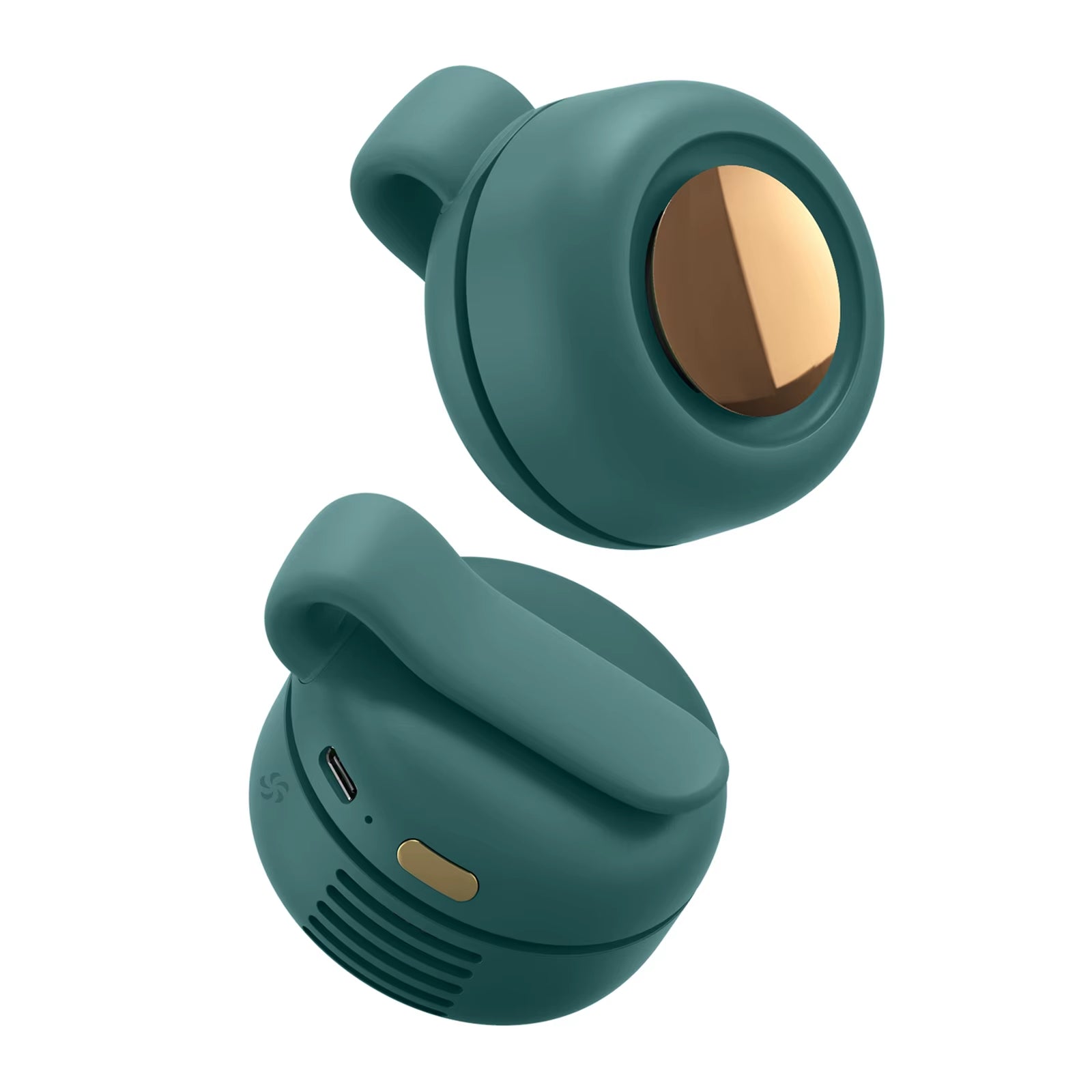 Handheld Neck Neck Mini Fan Portable Neck Fan Neck Cooler Clip Fan Mini Fan Neck Fan USB Rechargeable Hands Free Electric.