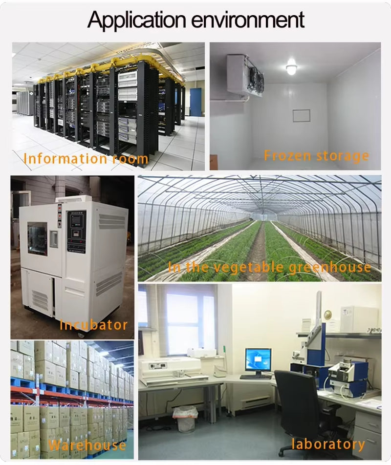 Tuya Smart Zigbee Hygrometer Thermometer with External Temperature USB Charge or Rechargable Bat