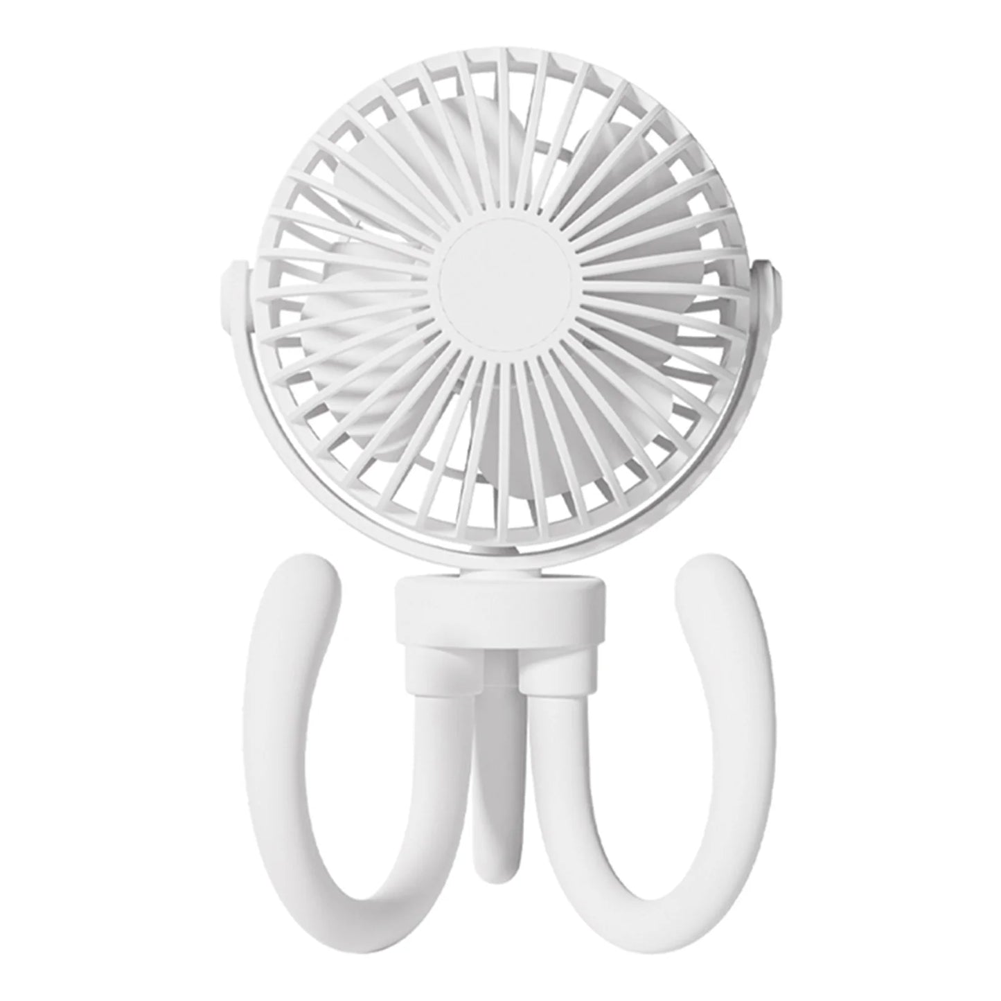 2000Mah Flexible Handheld Fan Stroller Fan Octopus Desk Fan Multi-Scene Baby Fan