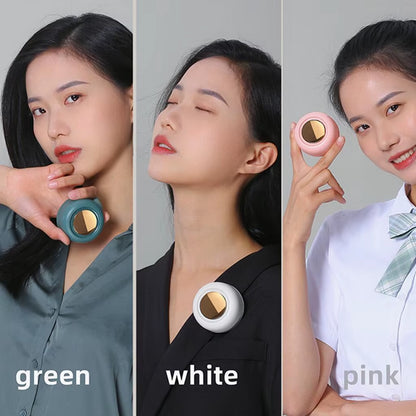 Handheld Neck Neck Mini Fan Portable Neck Fan Neck Cooler Clip Fan Mini Fan Neck Fan USB Rechargeable Hands Free Electric.