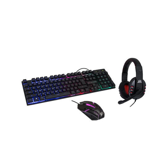 PC Gaming RGB Accessories Starter Kit: Gaming Keyboard - Gaming Mouse & Et