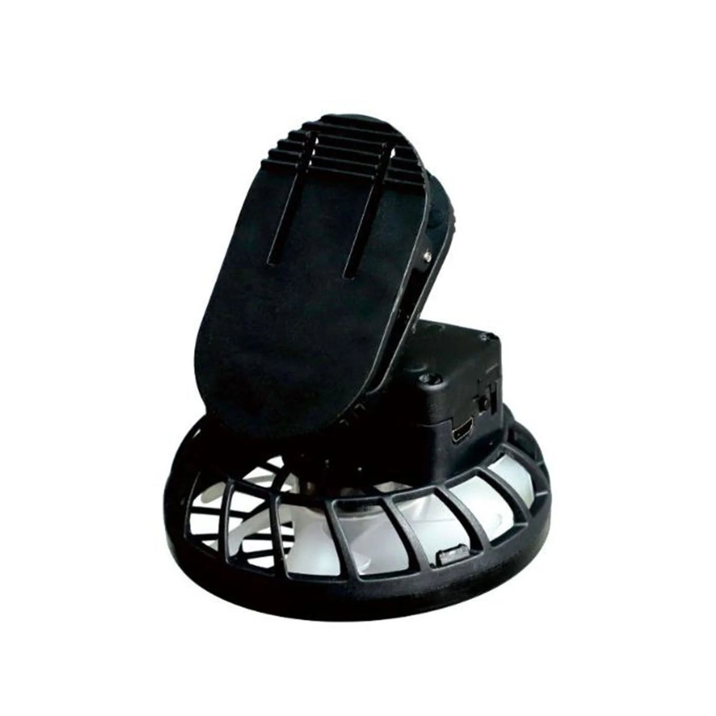 Wide Brim Solar Fan Hat for Outdoor Fishing, Sun Hat with 2 Solar Fans, Solar & USB Rechargable Sunscreen Fishing Hats with Fan for Men and Women