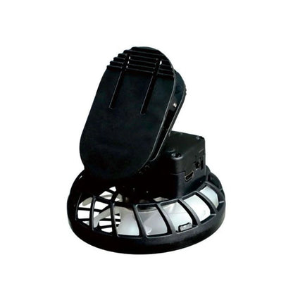 Wide Brim Solar Fan Hat for Outdoor Fishing, Sun Hat with 2 Solar Fans, Solar & USB Rechargable Sunscreen Fishing Hats with Fan for Men and Women