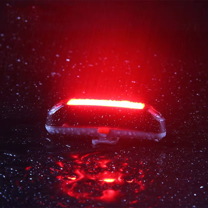 Bicycle Light Waterproof Bike Taillight LED USB Rechargable Safety Back Light Riding Warning Saddle Bike Rear Light
