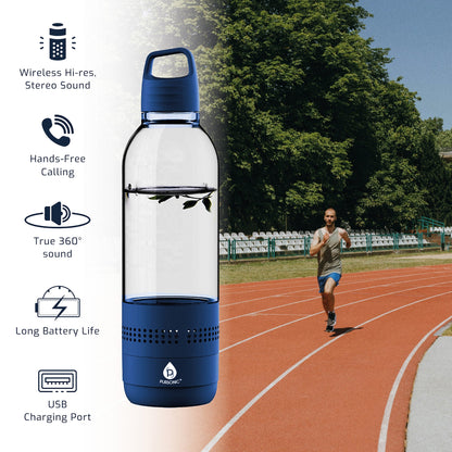 Pursonic 2-in-1 Water Bottle with Built-In Wireless Speaker.