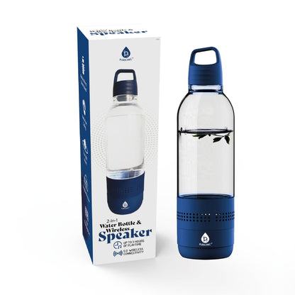 Pursonic 2-in-1 Water Bottle with Built-In Wireless Speaker.