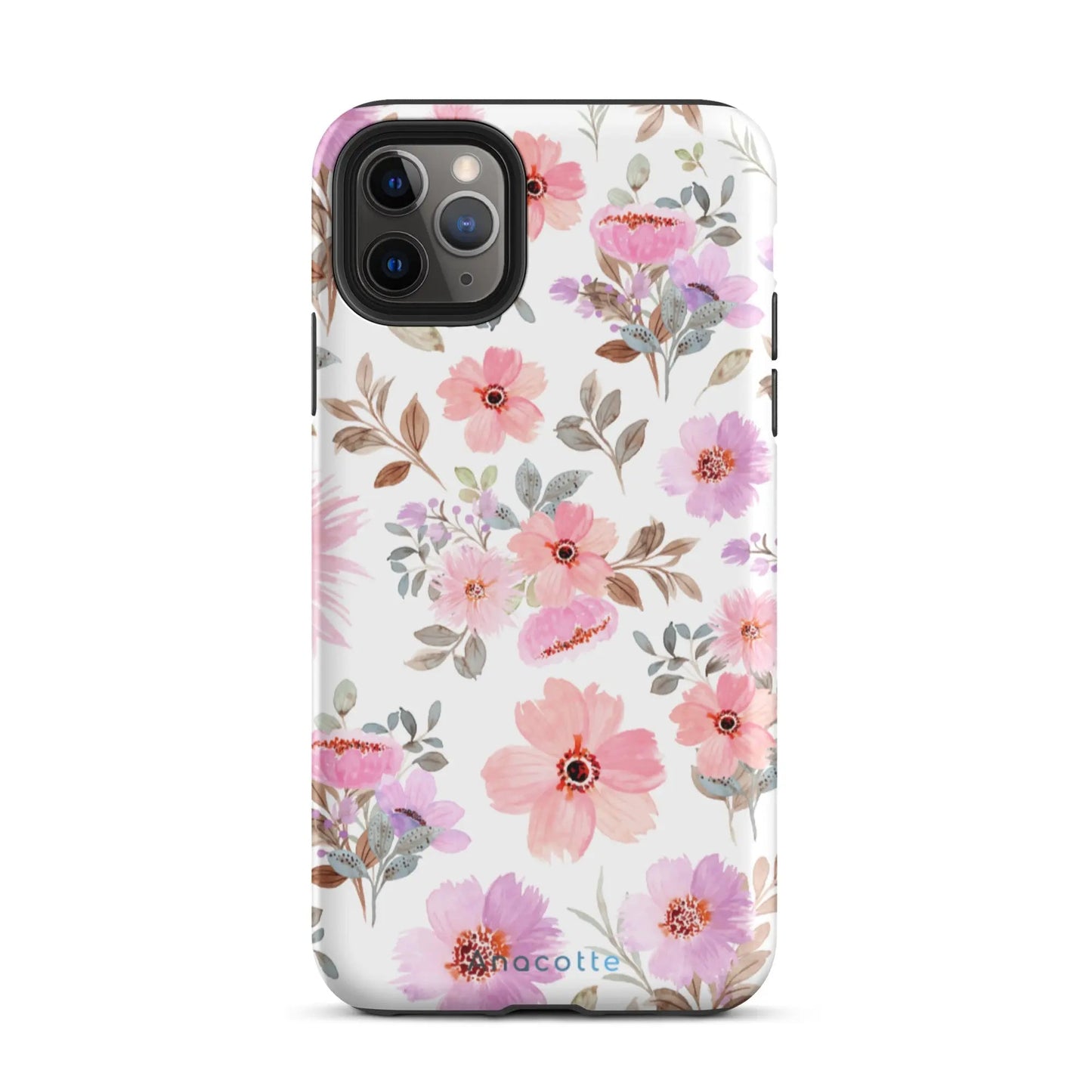 Anacotte Pure Vibes Sakula Pink Floral Design iPhone case-5