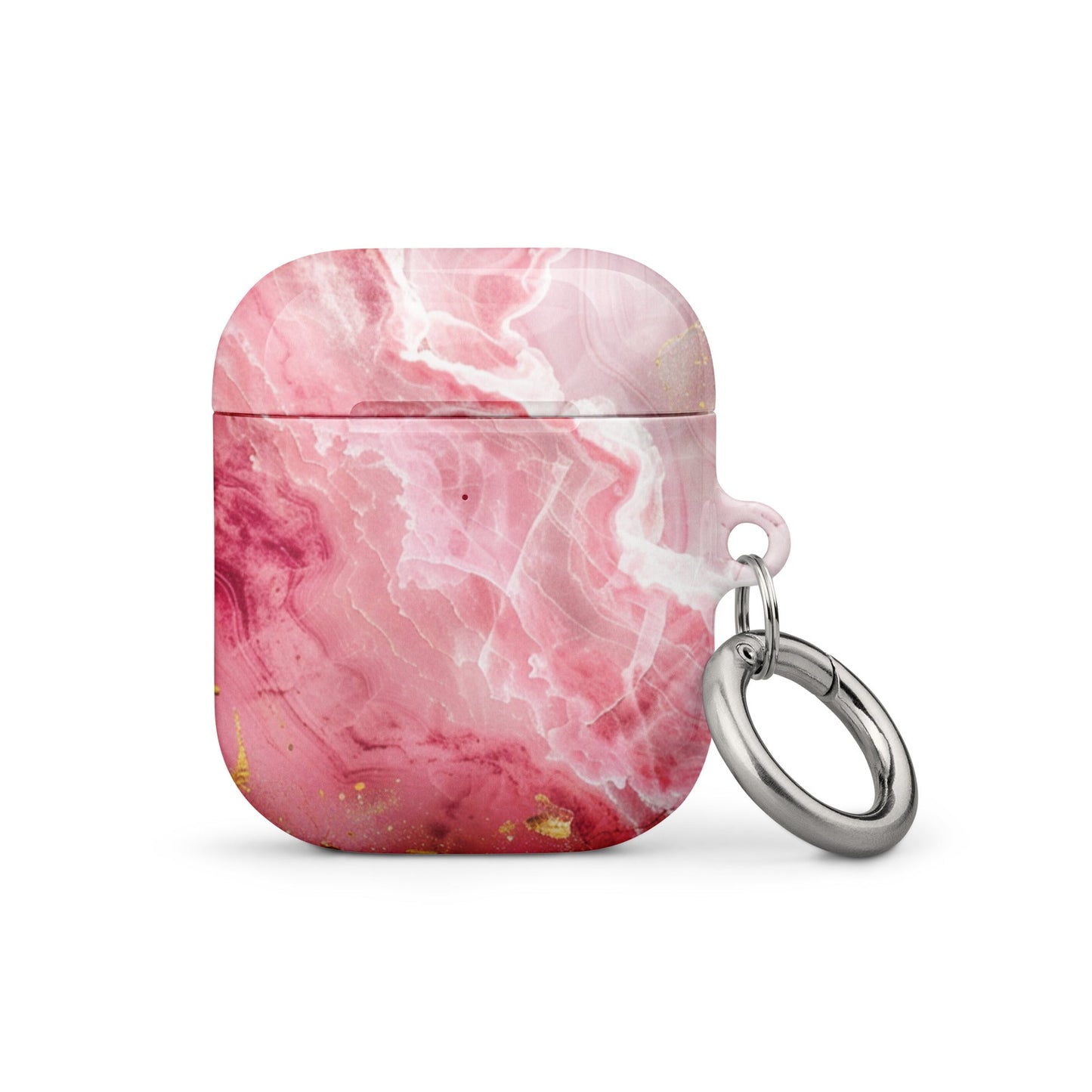 Pink Marble Case for AirPods.