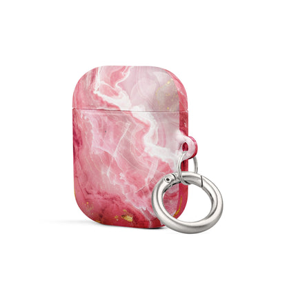Pink Marble Case for AirPods.