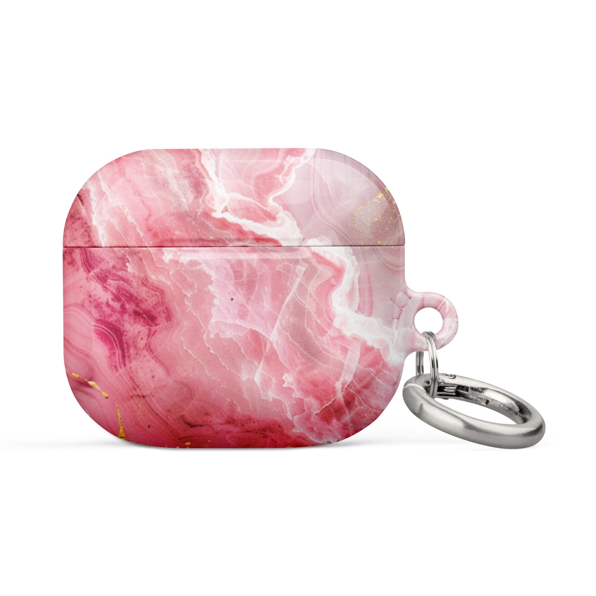 Pink Marble Case for AirPods.
