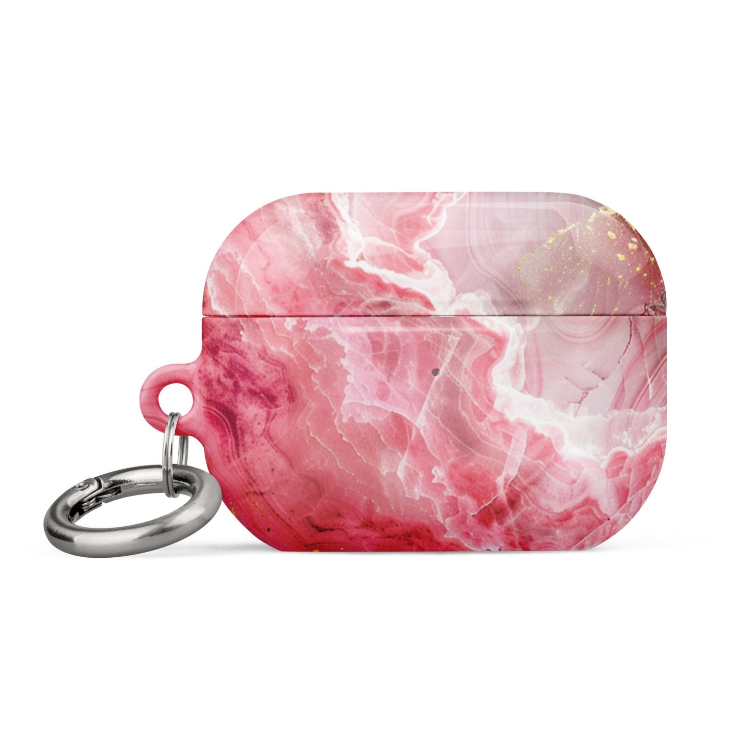 Pink Marble Case for AirPods.