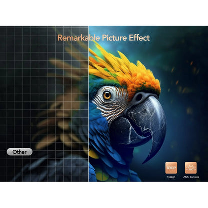 Smart Auto Focus 4K Projector,  Home Movie Projector with Android OS, Native 1080P 5G Wifi 6 Bluetooth Projector, with Netflix 8000+ Apps