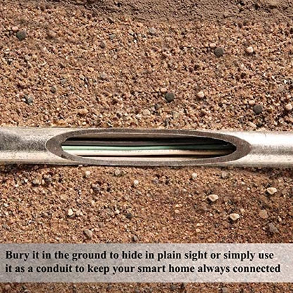 Cat5E Outdoor Waterproof Ethernet Cable with 24AWG RJ45 Plugs 350Mhz Direct Burial Network Internet Cable for Data LAN Routers Modems Black 50 Ft 1 Pack