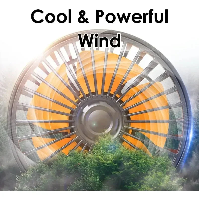 Car Fan 360° Adjustable 3 Head Air Fan Automotive Electric Fan Multi-Function USB/12V/24V Fan 2 Speeds Car Silent Fan for Home.